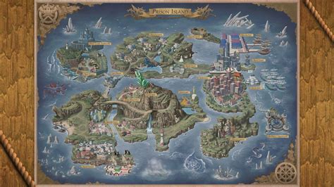 Mapa de Prison Island en One Piece World Seeker