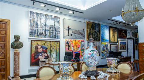 Interior de la Casa de Subastas Humanas