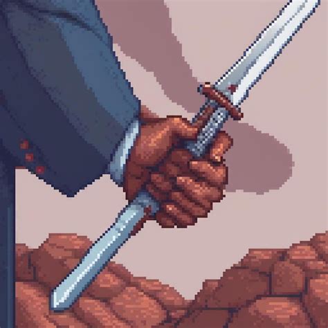 Ilustración de un androide de Nier: Automata empuñando una espada