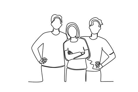 Tres hombres atractivos cortejando a una mujer