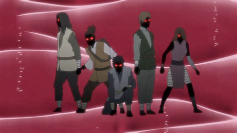 Chino del clan Chinoike utilizando su Kekkei Genkai