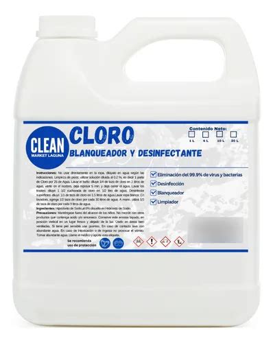 Infografía comparativa de cloro, lejía y blanqueador