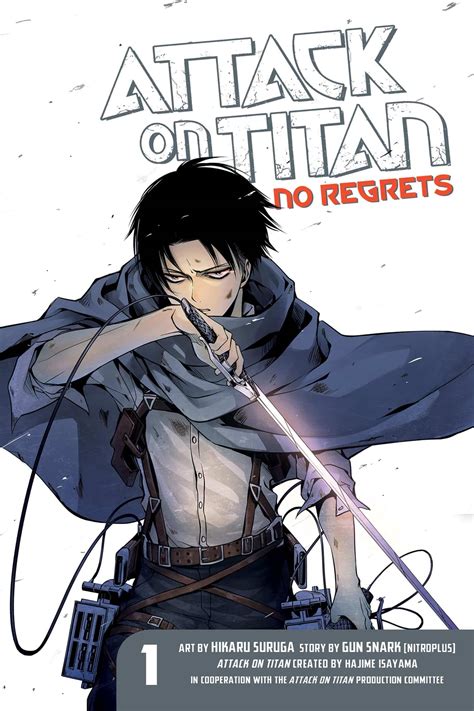 Portada del manga Attack on Titan: No Regrets