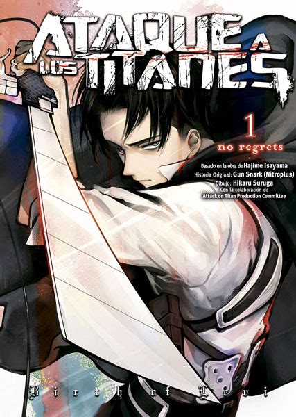 Portada del manga Ataque a los Titanes: No Regrets 1 (Color)