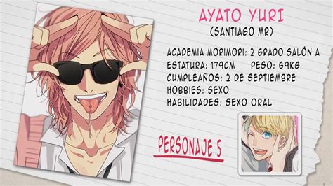 Ilustración de los personajes principales de Yarichin Bitch Club