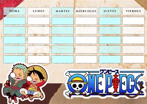 Calendario de emisión del anime de One Piece