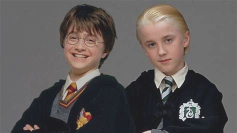 Harry Potter y Draco Malfoy en la mansión Malfoy