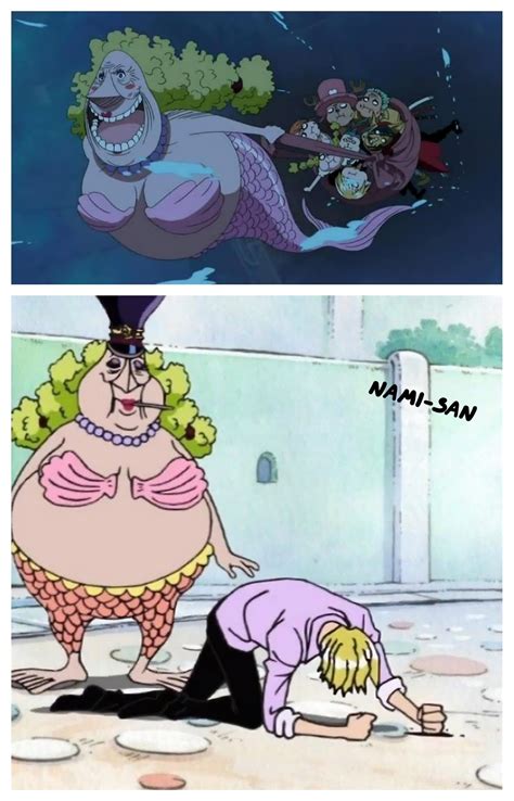 Sanji siendo forzado a ir a la boda
