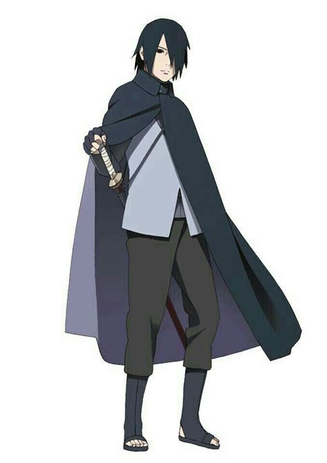 Sasuke Uchiha adulto protegiendo el mundo ninja