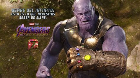 Ilustración de Thanos con las Gemas del Infinito