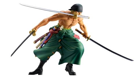 Comparativa de tamaño de la figura Grandista Nero de Zoro con otras figuras