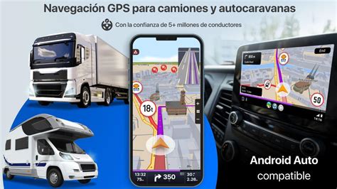 Infografía mostrando las ventajas de usar un GPS especializado para camiones