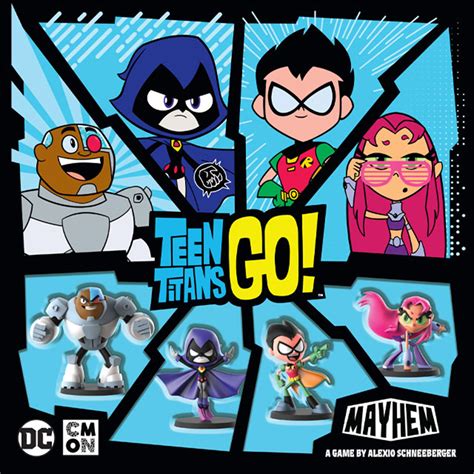Ilustración de los Teen Titans jugando videojuegos en realidad virtual