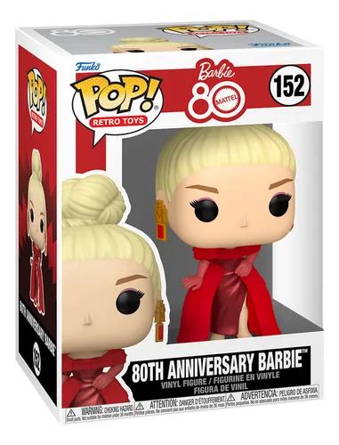 Figura Funko POP! de Barbie 80th Anniversary