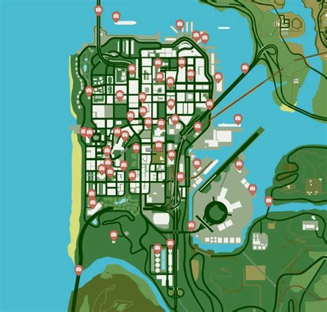Mapa de las ubicaciones clave en la saga de la Misión de los 100 Años