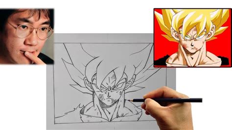 Diagrama de pasos para dibujar manga al estilo de Akira Toriyama