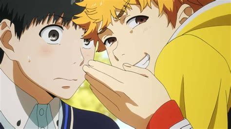 Ilustración de la amistad entre Ken Kaneki y Hideyoshi Nagachika.