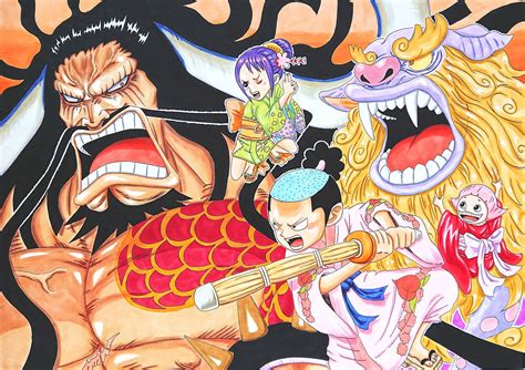 Ejecución pública de un criminal en Wano