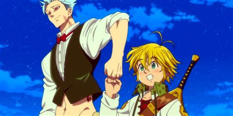 Meliodas luchando contra Ban