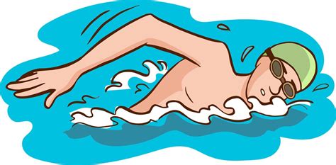 Personajes principales de Free! nadando