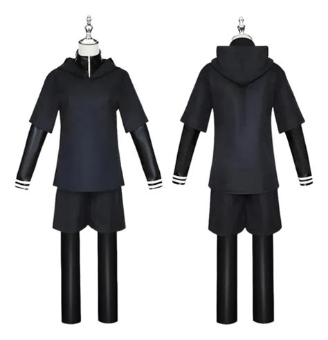 Esquema del atuendo básico de Ken Kaneki