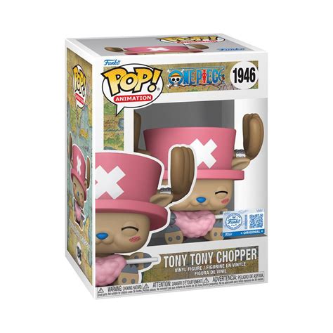 Figura Funko POP! Tony Tony Chopper con Algodón de Azúcar