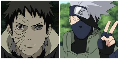 Diagrama explicando la conexión entre Kakashi y Obito