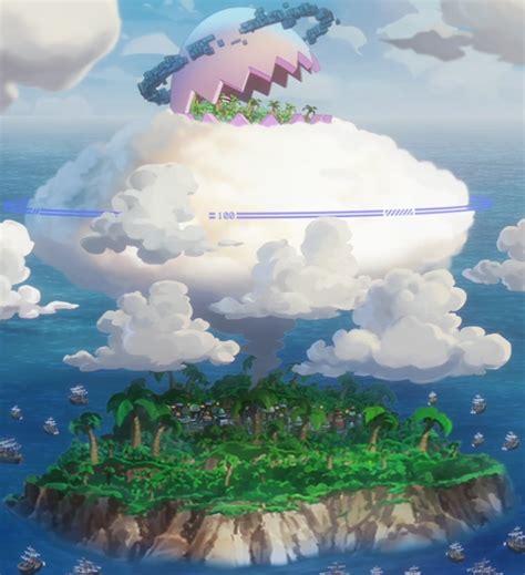 Mapa de la isla de Egghead