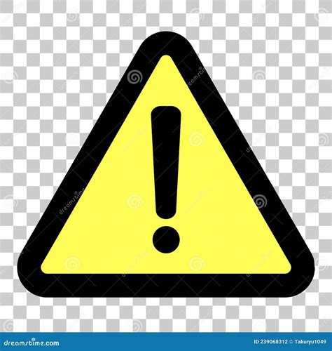 Icono de advertencia con un signo de exclamación