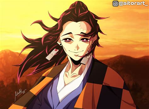 Retrato de Tanjuro Kamado