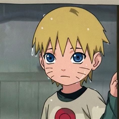 Naruto Uzumaki de niño soñando con ser Hokage