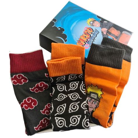 Set de calcetines de Naruto con varios diseños