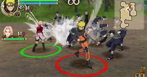 Mapa del modo Ultimate Road en Naruto Shippuden Ultimate Ninja Impact