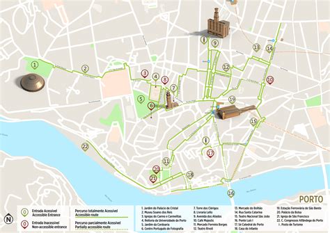 Mapa de Oporto destacando la ubicación de Itachi Sushi.