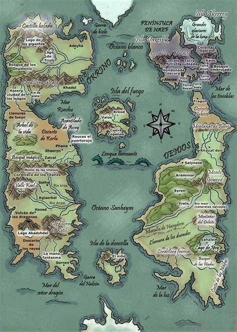 Mapa de los mundos en Bleach
