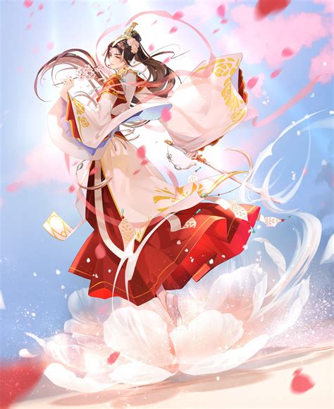 Ilustración de Xie Lian de Heaven Official's Blessing