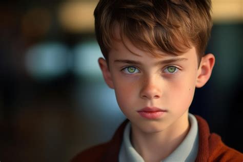 chico con ojos demoníacos