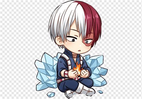 Niño disfrazado de Shoto Todoroki