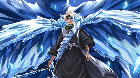 Toshiro Hitsugaya luchando contra un Arrancar