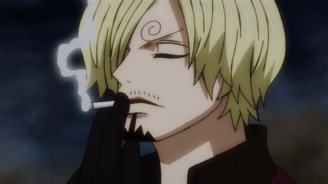 Sanji con su cigarrillo original