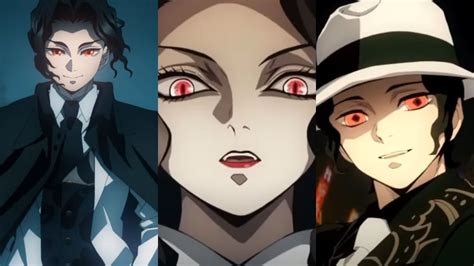 Muzan Kibutsuji en diferentes apariencias
