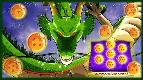 Shenron invocando a las Bolas de Dragón