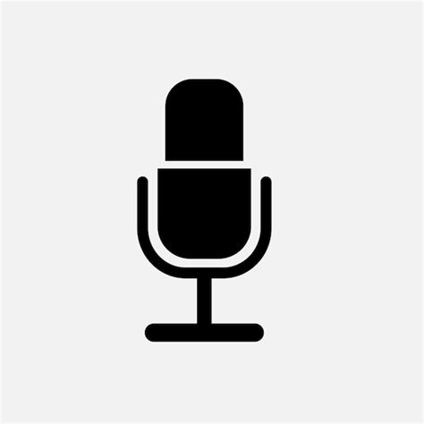 Icono de micrófono silenciado/activado en dispositivos móviles