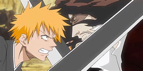 Ichigo Kurosaki entrenando con Ginjō