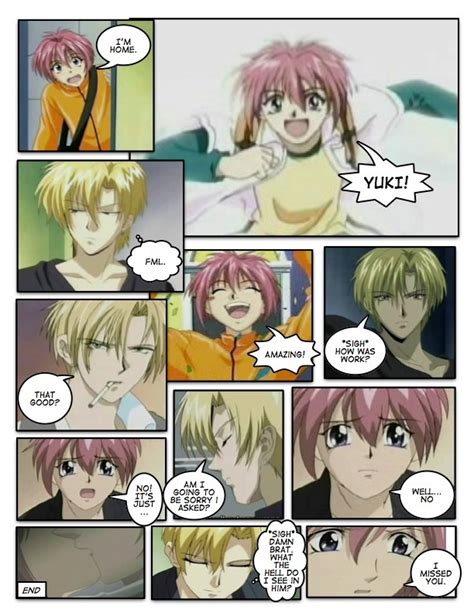 Personajes principales de Gravitation: Shuichi Shindo y Yuki Eiri
