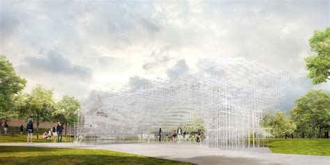 Pabellón Serpentine Gallery de Sou Fujimoto
