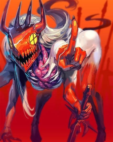 Ilustración de Power en su forma de Demonio Sangre