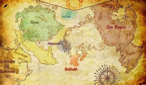 Mapa del mundo de Magi