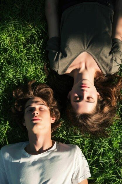 Una pareja joven disfrutando de un momento tranquilo