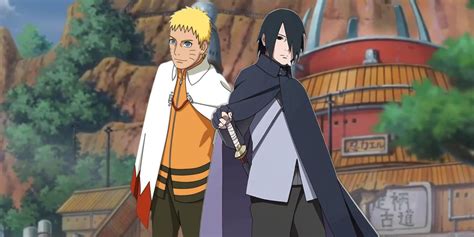 Ilustración de Naruto y Sasuke como genin